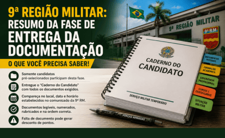  Entrega de documentos da 9ª RM