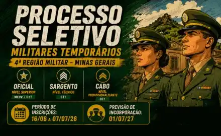 Miltares Temmporários da 4ª Região Militar (Minas Gerais)