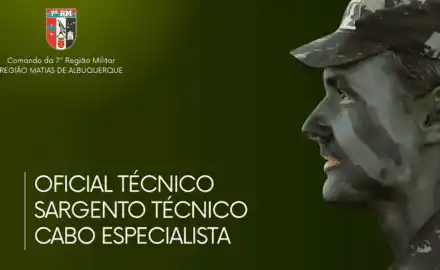 Processo seletivo de Militares Temporários da 7ª RM