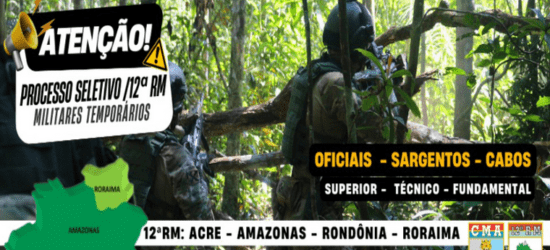 Processo Seletivo 12RM