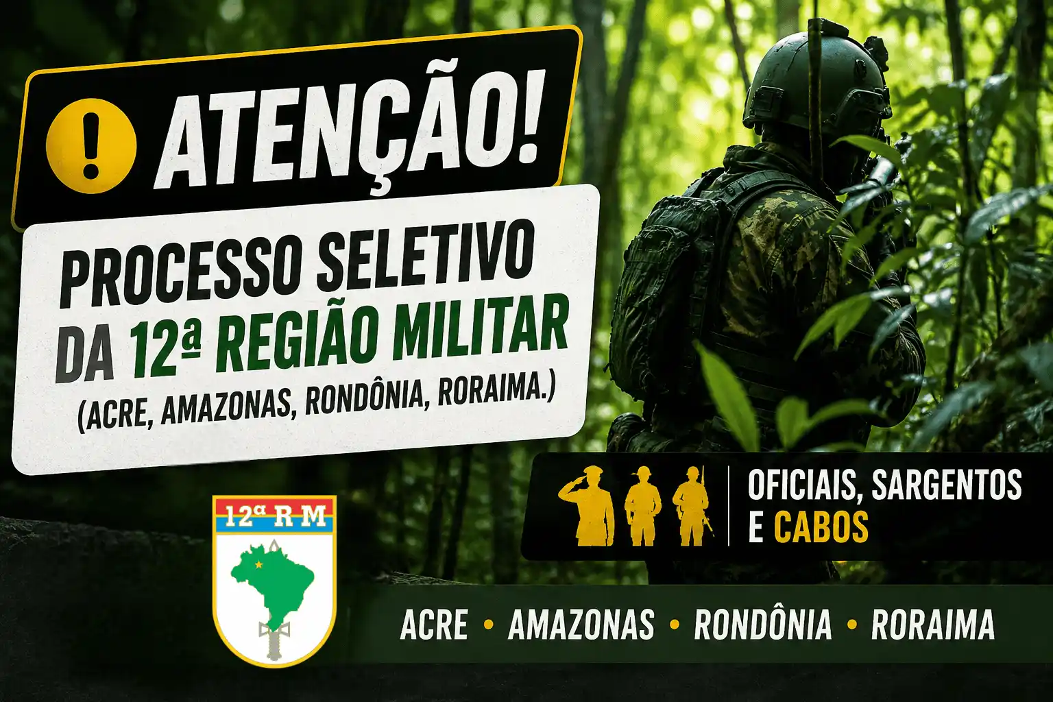 Processo Seletivo 12RM