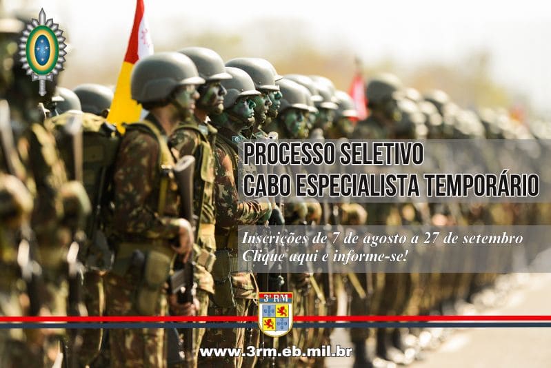 Processo Seletivo 3RM - Cabos