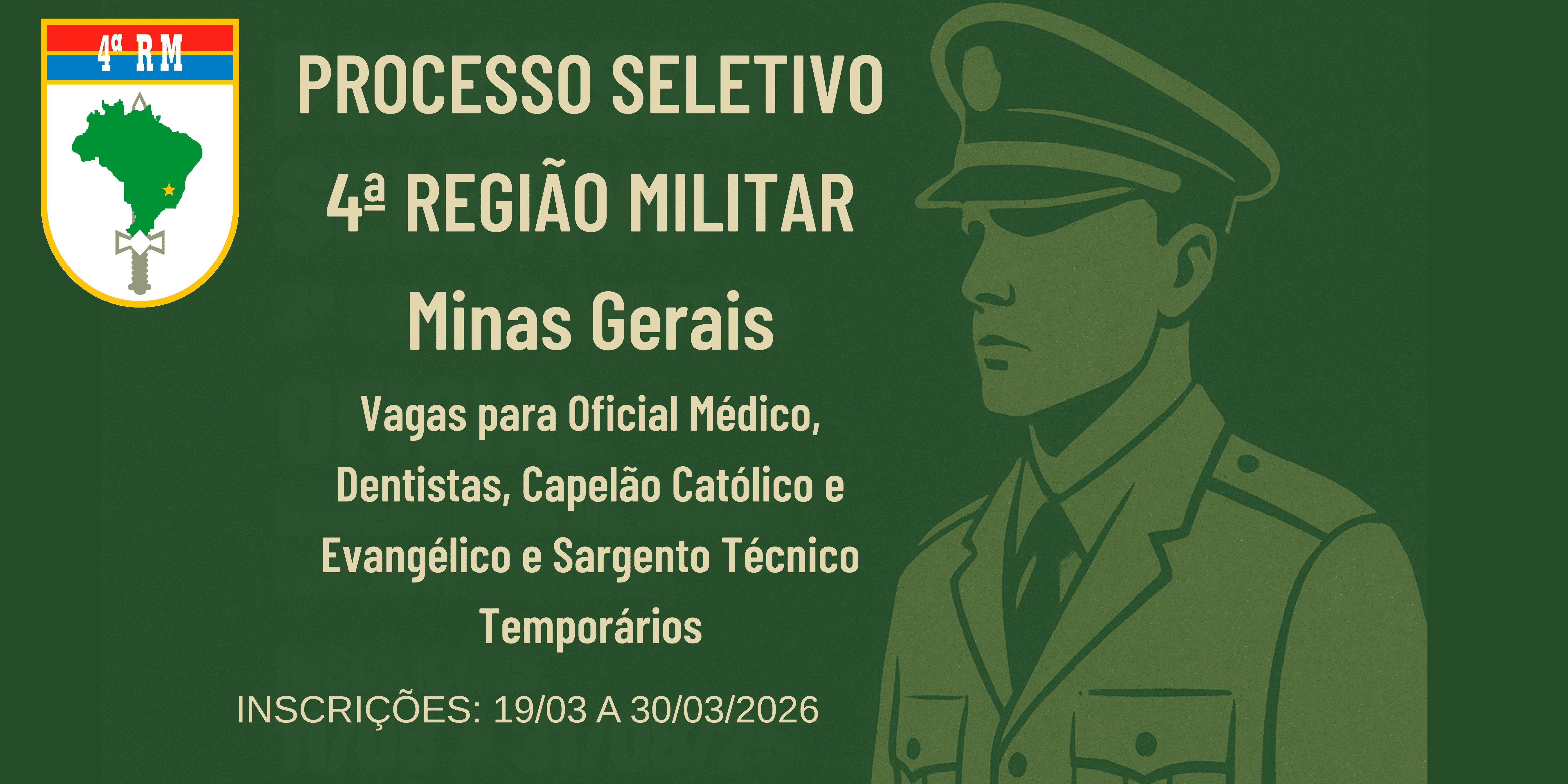 Oficial e Sargento Técnico Temporário - 4RM