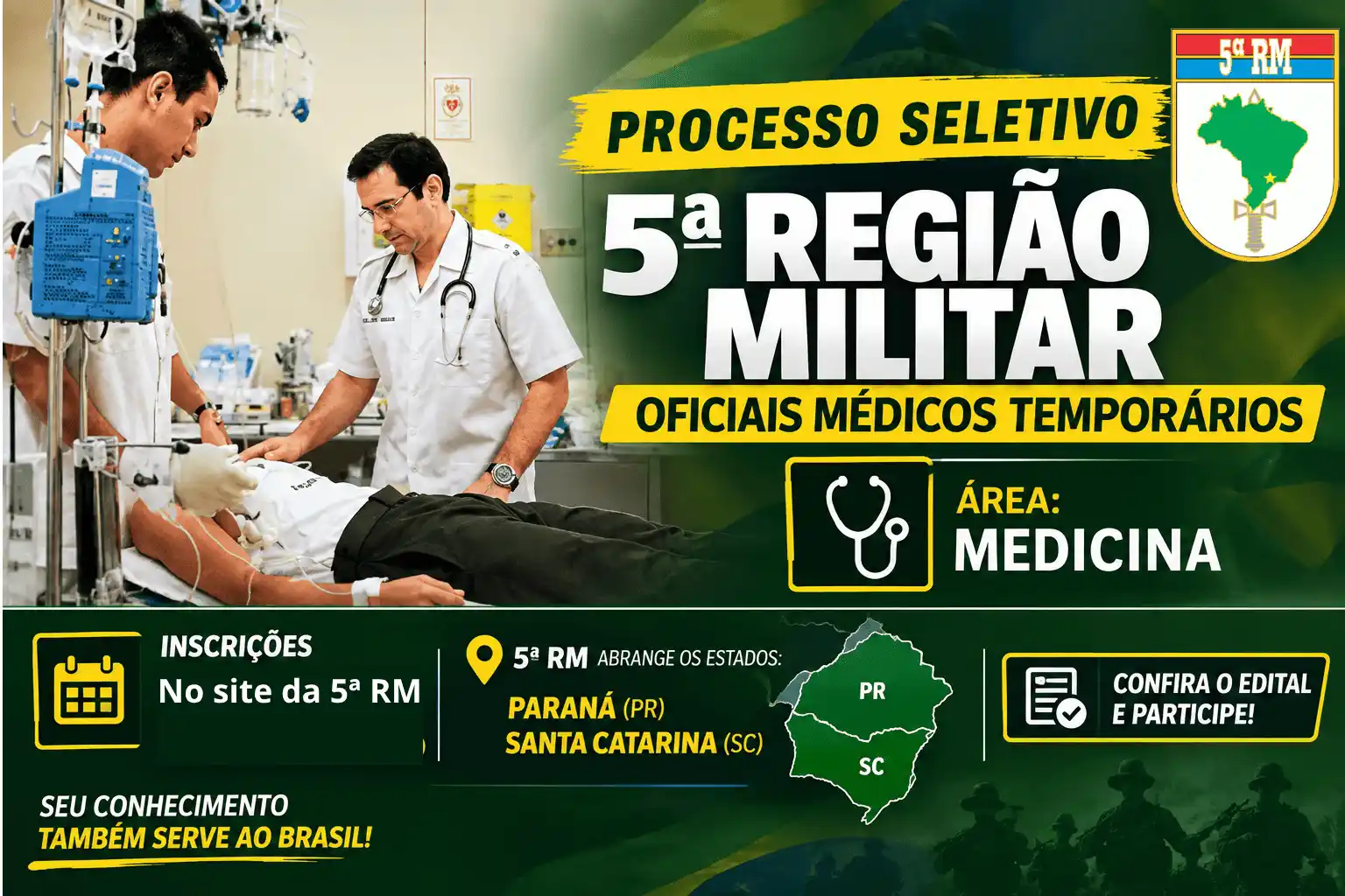 Processo Seletivo 5RM - Médicos