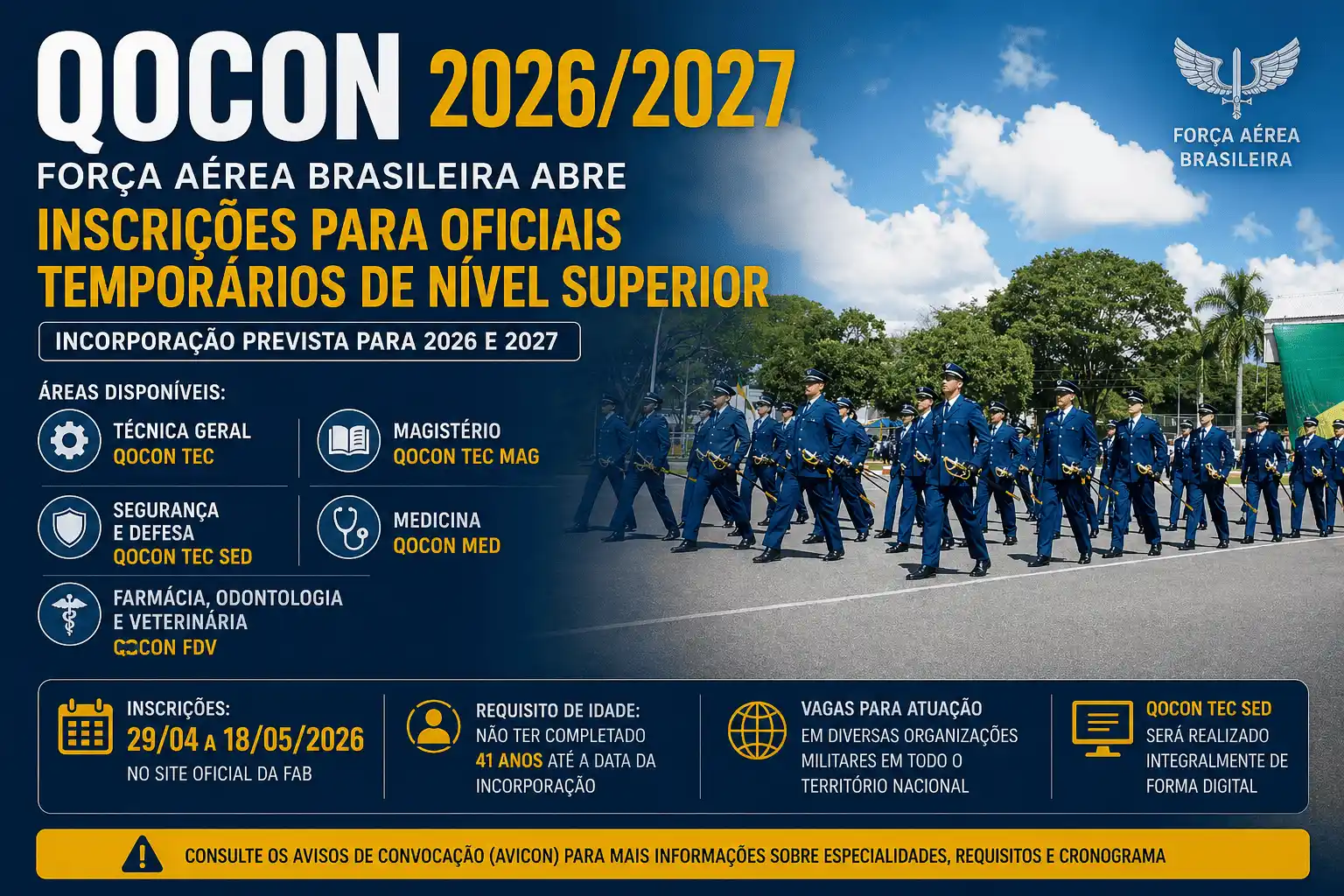 QOCON - Oficial Técnico Temporário
