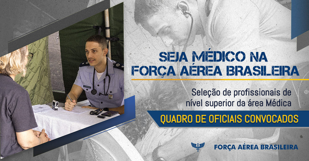 Processo Seletivo de Oficial Médico Temporário da Aeronáutica - QOCON MED